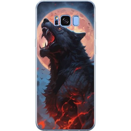 Mobilskal till Samsung Galaxy S8 med Ylande varg