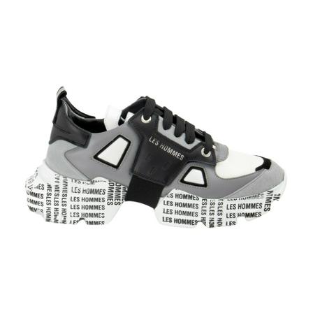 Les Hommes Sneakers Grå, Herre, Størrelse: 41 EU