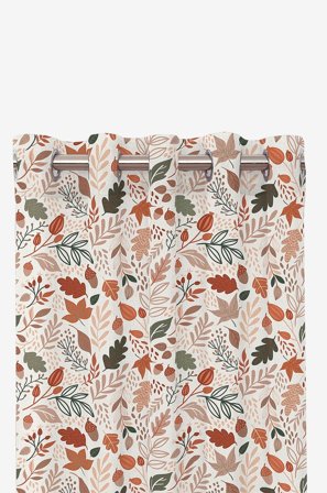 Redlunds - Ekbacken oljelengder 240 - Beige - Maljegardiner - 140X240 - Fra Homeroom