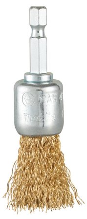 Makita D-73710 Stålbørste 1/4", 4.500 min−¹ 19 mm, Maskintilbehør & forbrugsvarer