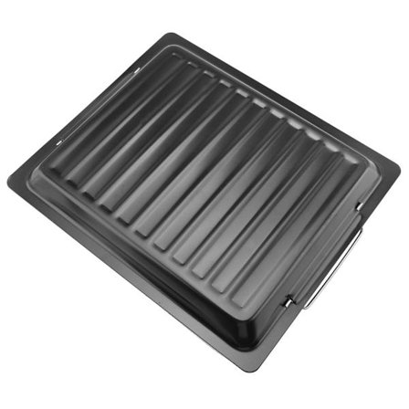 Grillpanne i rustfritt stål, non-stick, stekepanne, grillplate, kjøkkenutstyr