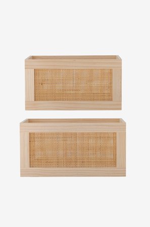 Bloomingville - Piana Säilytyslaatikko - Luonnonväri - Korit & piensäilytys - - Homeroom
