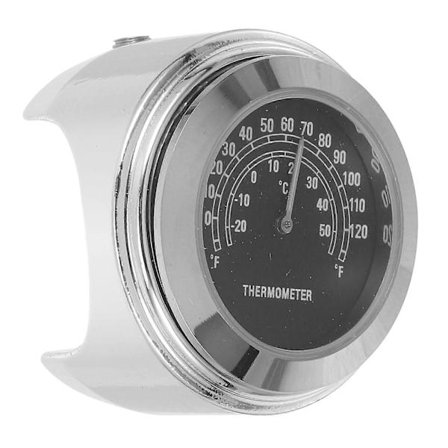 Moottoripyörän ohjaustangon lämpömittari pieni lämpötilamittari lämpötilan mittauslaite