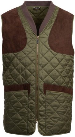 Barbour Keeperwear Gilet liivi, Dark Olive Check