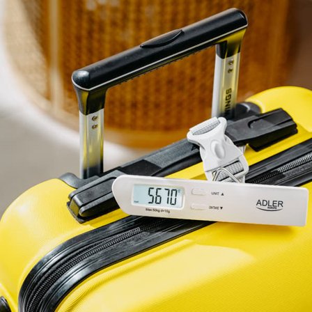 {NT} Digitaalinen matkatavaravaa'a erittäin tarkalla ja LCD-näytöllä