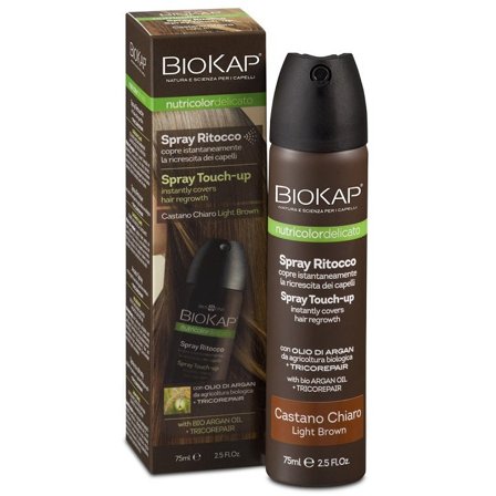 Biokap Nutricolor Delicato Spray Ritocco Castano Chiaro 75ml