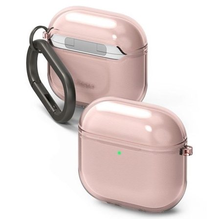 Skyddsfodral - RINGKE - Air Case - För Apple AirPods 4 - Färg Rosa - TPU-material