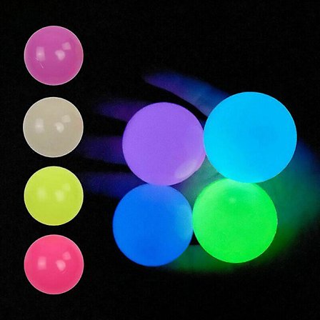 4st Kids Sticky Wall Ball för tak Stress relief Globbles Squishy Relief Toys