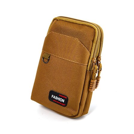 Double Layer EDC Molle Bag Outdoor Military Waist Fanny Pack Me