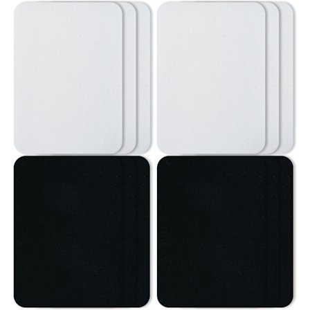 Stryge-på-lapper, Firkantede Stryge-på-lapper Stofkit Reparationslapper Stryge-på-lap til Tøj Dunjakke Jakke Reparation Huller (7,5 * 10,5 cm) 12 * 