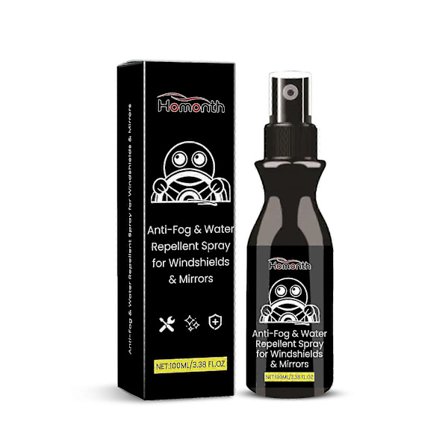 Homonth vattentät spray för bilglas, rengöring och fläckborttagning för bilfönster, vattentät spray för bilglas
