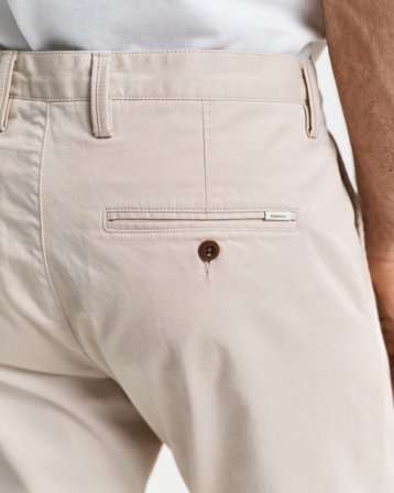 GANT Herren Slim Fit Twill Chinohose (29/34) Beige