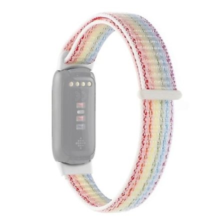 För Fitbit Luxe Nylon Loop Strap Watch Band