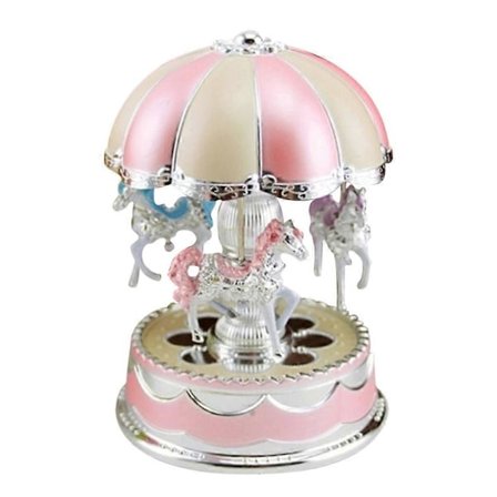 Legetøj til børn Piger LED Karrusel Lys Musikboks Fødselsdagsgave Musikalsk Legetøj