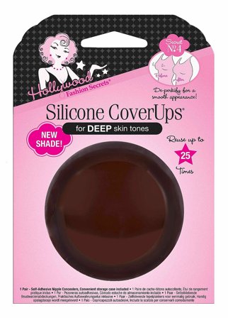 Hollywood Fashion Secrets Silicone Cover Ups 1 Par Deep, Tøj & Bolig, Bh'er, Nipple Covers