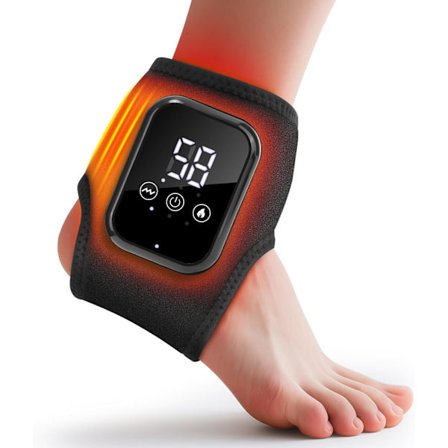 Jalkahierontalaite 1/2-pakkaus – Ladattava lämmöllä ja hieronnalla, kivunlievitykseen ja parempaan verenkiertoon | Koti ja matka