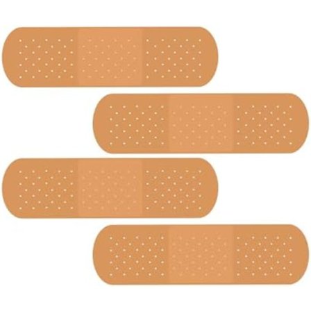 Stor Sjov Ouch Bandage Plaster Bumper Sticker Truck RV Båd Vindue Auto Bil Dekal Buld Dents (4)