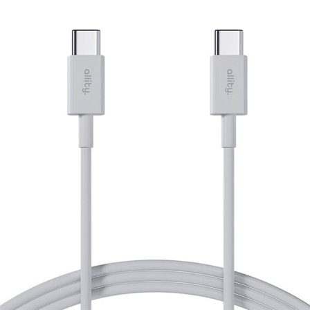 Allity USB-C-kabel 100W 1 m - Hvid