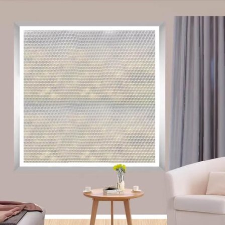 Vinterfönsterisoleringssats, Isolerande Fönsterfilm, Isolerande Gardiner, Plastfönsteröverdrag, Kallsäkerhet, Värmeisolering, Bredd x Höjd (100x1