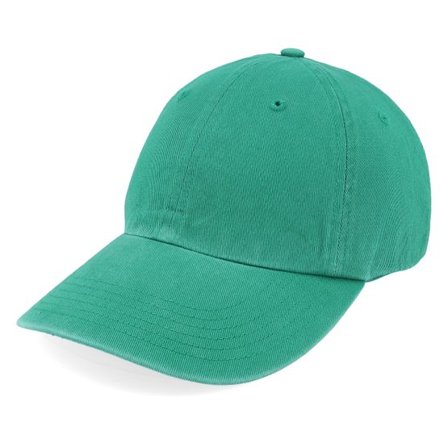 Richardson - Grön unconstructed Keps - R55 Solid Kelly Dad Cap @ Hatstore