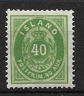 Island 1876 - AFA 11 - Ubrugt