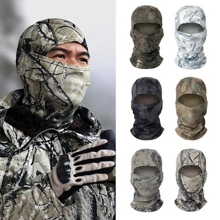 Winter Military Balaclava Face Cover Outdoor Warm Fleece Cycling Snowboard Hood Protection Army Tactical Hat Multicam Bandana