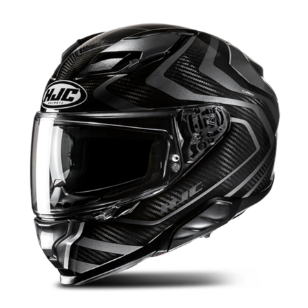 Helhjelm HJC F71 Karbon Svart/grå M