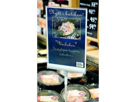 Akrylficka till skylthållare Vendor HL Display A5 - Lyreco - Kontorsmöbler och inredning - Tavlor ställ och ramar - Acrylblock och låda