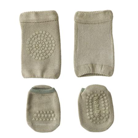Toddler Golvstrumpor Baby Set Crawling Sports Knäskyddsset