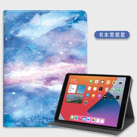 Fodral för iPad 2022 10:e stjärnmarmor silikon komplett paket