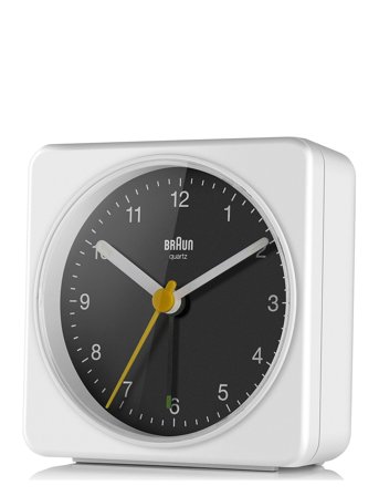 Braun Braun Alarm Clock - White - ONE SIZE