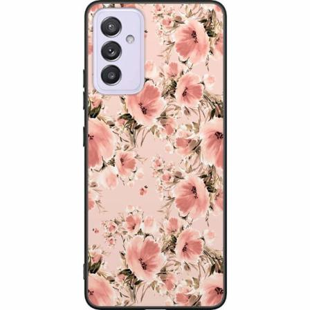 Samsung Galaxy A82 5g Svart Skal Blommor