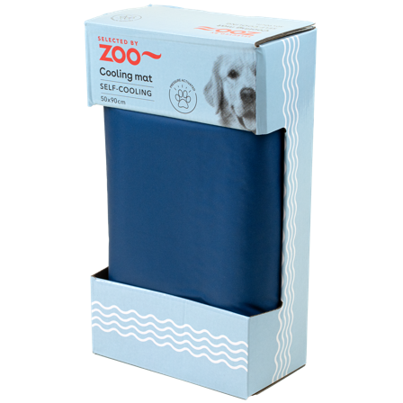 Selected by ZOO - Kjølepute Chill 90 x 50 cm Blå - Hund - Hundepleie & kosttilskudd - ZOO.no