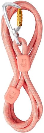 Woolly Wolf Rope Leash Salmon Pink 10 mm