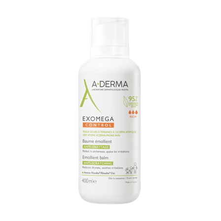 A-Derma Exomega Control Balsamo Emolliente Anti-Grattage 400ml
