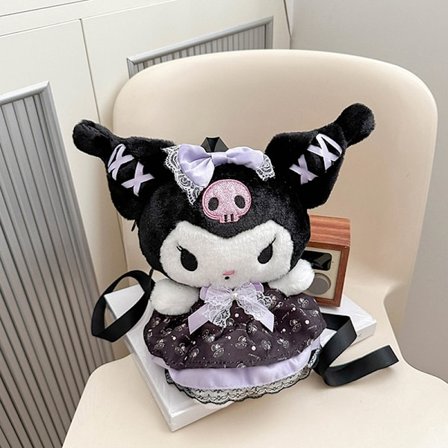 Plushie Sanrio Pehmoleikkikassi Kuromi My Melody Suuri Kapasiteetti K