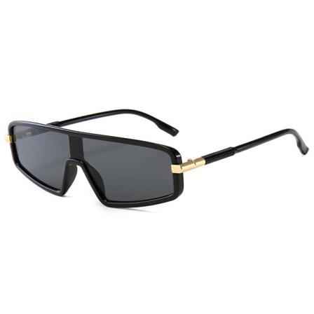 Erittäin kuumat aurinkolasit 2024 Unisex UV400 Kendall Black one size