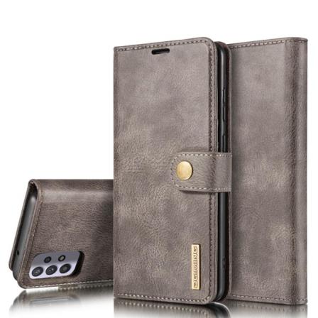 Samsung Galaxy A32 5g - Dg.ming 2in1 Magnet Fodral - Grå Grey Grå