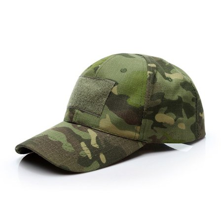 Män Camo Tactical Operator Baseball Hat Outdoor Peaked Cap - spot försäljning