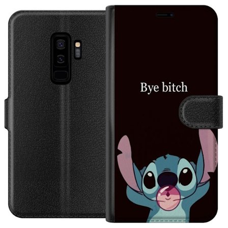 Kompatibel Tegnebogsetui til Samsung Galaxy S9+ Bye bitch, Stitch