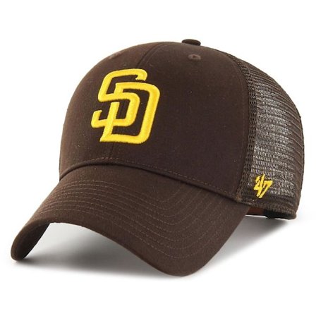 47 Brand Trucker-lippis - BRANSON MLB San Diego Padres ruskea