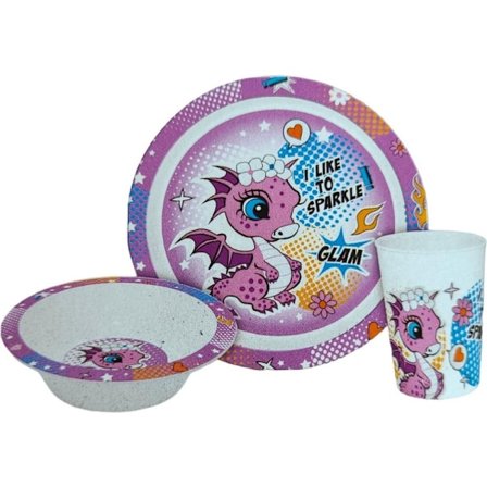 Dragon Dragon, Glam serviser i mikropolymer, set i box