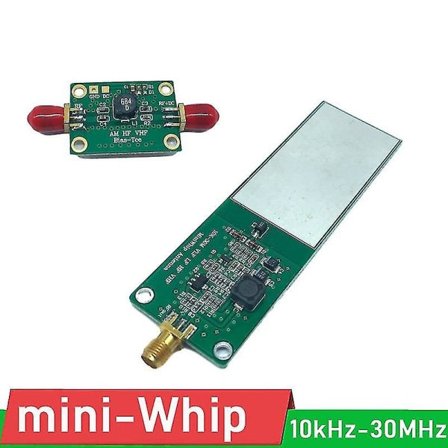 Dykb 10khz-30mhz Mini-whip Aktiv Antenne Miniwhip Kortbølgeantenne + Am Hf Vhf Bias Tee Til Kortbølge SDR-modtager Ham Radio