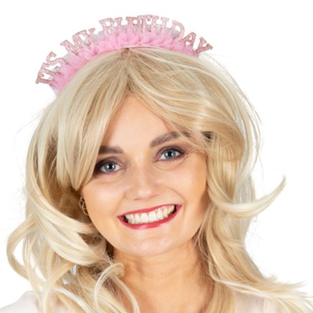 Pinkki Diadeemi It's My Birthday