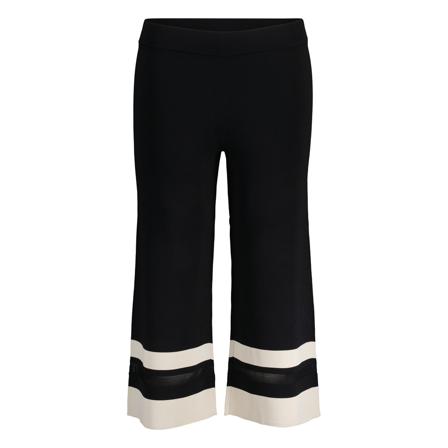 Joseph Ribkoff Cropped Broek , Zwart , Dames , Maat: XL
