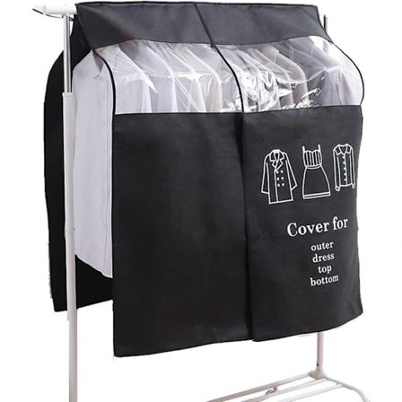NA/Tøjopbevaringsbeskyttelse, beskyttelsesovertræk til tøjstativ, støvbeskyttelse til tøj, A