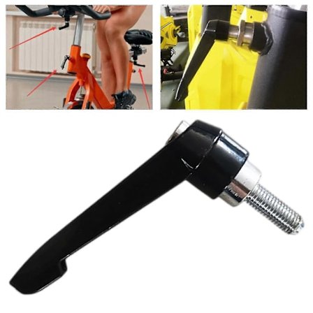 Fgao Højkvalitets Justeringshåndtag til Sæde til Stationær Motionscykel Indendørs Cykling_Billige gaver