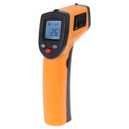 C/F Beröringsfri Pyrometer Digital Praktisk GM320 Infraröd Termometer IR Punktpistol Temperaturmätare -50~380 Grader