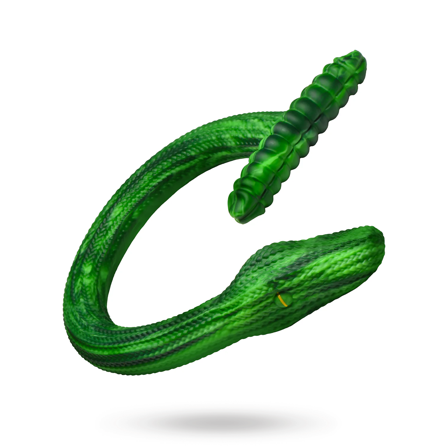 Slither Snake Silicone Dildo 57 cm
