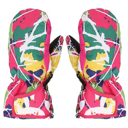 Finger Skihansker Kald Og Varm Menn Og Kvinner Farge Linje Sydd Vind